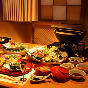 「沙渡里」料理一例