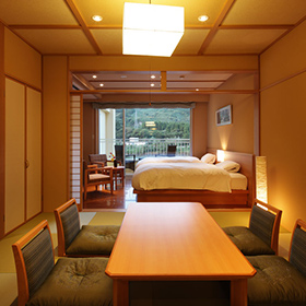 温泉宿ならではの趣ある空間です。